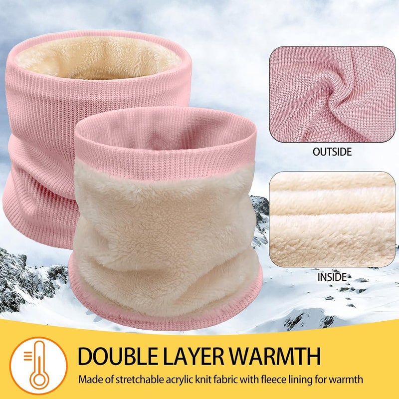 Beurlike Winter Neck Warmer Gaiters for Men Women Windproof Thermal Fleece Ski Face Mask Cover Neck Scarf for Cold Weather - Image 4
